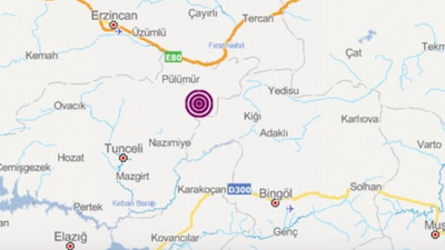 Tunceli'de deprem!