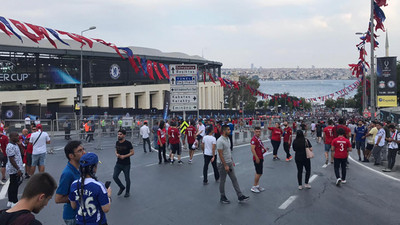 UEFA Süper Kupa finali ardından 12 yabancı ve 13 Türk gözaltına alındı
