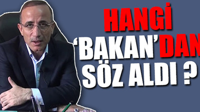 AKP'li vekilin skandal 'torpil' itirafı kameralarda