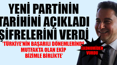 Ali Babacan uzun süre sonra ilk kez konuştu...