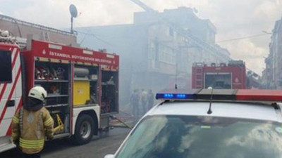 Beykoz'da özel üniversitede yangın