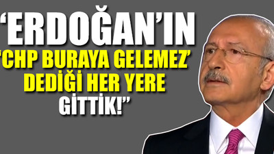 CHP Lideri Kılıçdaroğlu: Bursa'yı alabilirdik