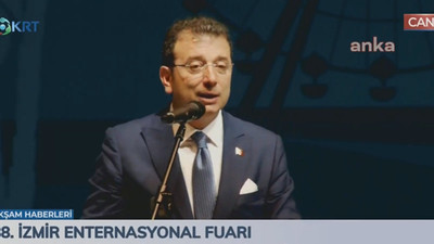 Ekrem İmamoğlu, 88. İzmir Enternasyonal Fuarı'nda konuştu