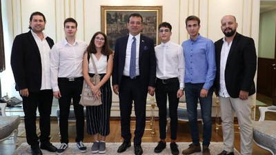 Ekrem İmamoğlu'ndan 2 genç mucidin projesine destek sözü