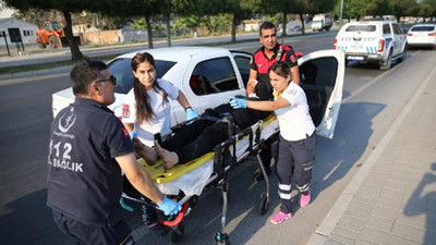 Eşiyle tartışan 3 aylık hamile kadın otomobilden atladı