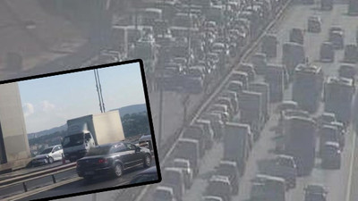 Fatih Sultan Mehmet Köprüsü'nde hareketli anlar