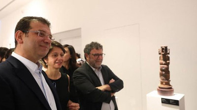 İmamoğlu, 16. İstanbul Bienali'ni ziyaret etti