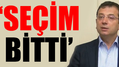 İmamoğlu: Devlet yetkililerine sesleniyorum...