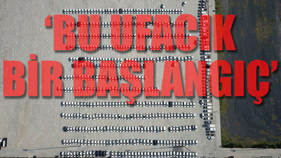 'İsraf sergisi' havadan böyle görüntülendi