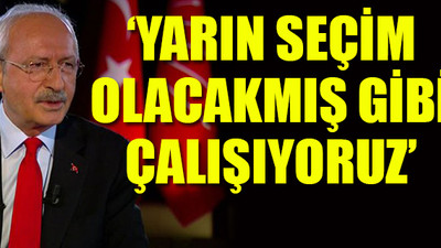 Kılıçdaroğlu’ndan flaş seçim ve ittifak açıklaması