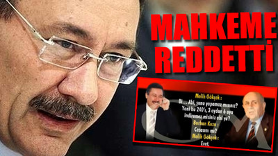 Melih Gökçek'e mahkemeden 'Burhan Kuzu' şoku!