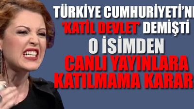 Nagehan Alçı'nın 'katil devlet' açıklamasının ardından Habertürk'e soğuk duş