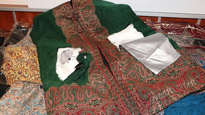 Osmanlı kaftanları ile uyuşturucu sevkiyatı