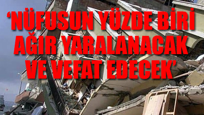 Profesörden korkutan deprem uyarısı