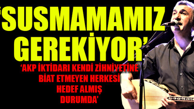 Sanatçı Ferhat Tunç hakkında çıkarılan yakalama kararına isyan etti