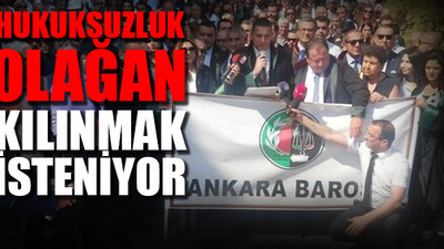 Saray'a gitmeyen Ankara Barosu: Kuvvetler ayrılığı yok edildi