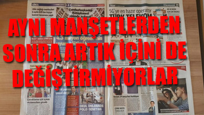Star gazetesinin içinden Akşam gazetesi çıktı