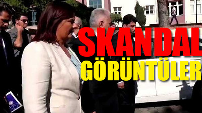 AKP'li vekil, CHP'li kadın büyükşehir belediye başkanını yolda yürürken itti