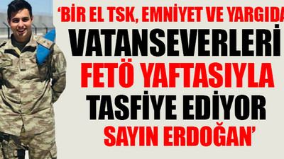 Barış Pınarı Harekatı şehidi üsteğmen hakkında FETÖ'den soruşturma...