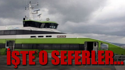 BUDO bazı seferleri iptal etti!