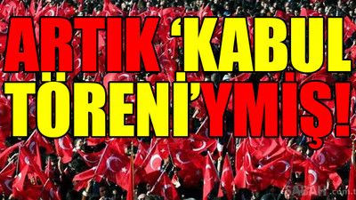 Cumhuriyet ve Zafer Bayramı resepsiyonlarının adı değişti