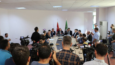 Denizlispor eski başkanı Süleyman Urkay basın toplantısını bastı!