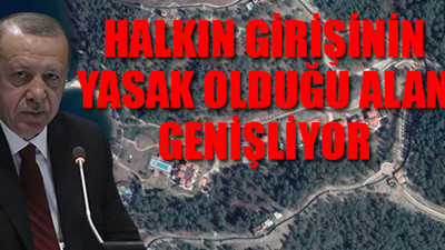 Erdoğan'ın sarayı için yeni yıkımlar