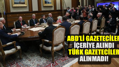 Erdoğan, Pence görüşmesinde skandal