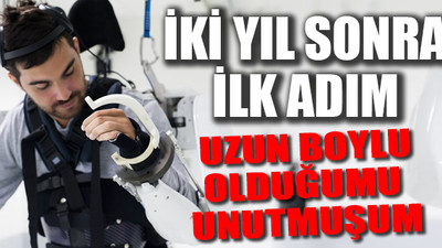 Felçli hasta zihniyle kol ve bacaklarını hareket ettirdi