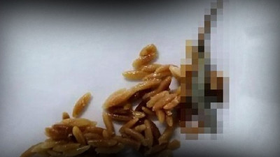 Hastanedeki yemekten çıktı! Yetkililer harekete geçti