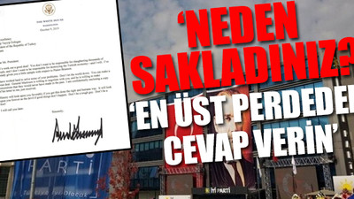 İYİ Parti'den Trump'ın Erdoğan'a gönderdiği mektuba sert tepki