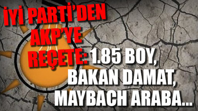 İYİ Parti’den AKP’nin yüzde 40 önerisine yanıt!