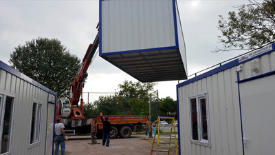 'Konteyner veteriner fakültesi hastanesi'nin açılışı ertelendi