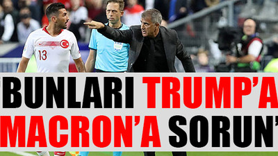 Şenol Güneş'ten Fransız gazetecinin 'asker selamı' sorusuna 'taş gibi' yanıt