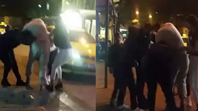 Taksim'de kadınlar arasında sabaha karşı kavga