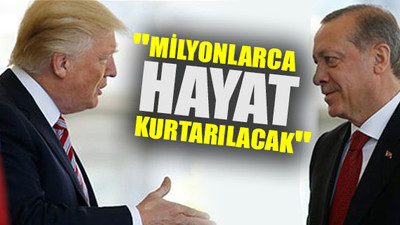 Trump'tan Erdoğan'a 'teşekkür'