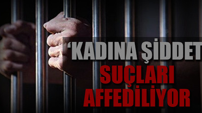 AKP’nin af paketinde 5 suça yer yok!