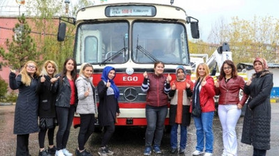 Ankara'da otobüslere kadın eli değecek!