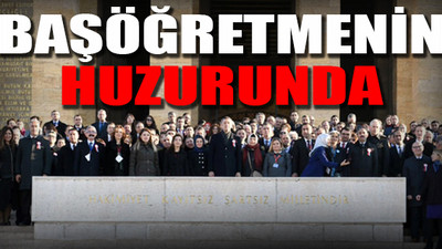 Bakan Selçuk, öğretmenlerle Anıtkabir'i ziyaret etti