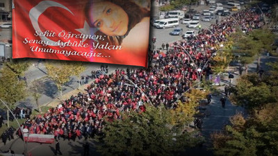 Batman'da öğretmenler, şehit meslektaşları için yürüdü