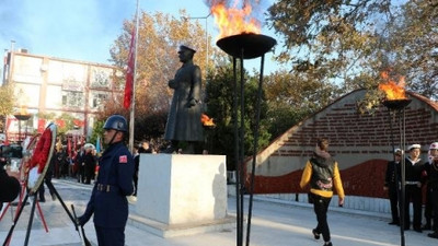Çanakkale'de Atatürk anıldı