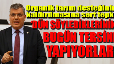 CHP'li Barut: Destekler artacak diyen bakan yine çark etti
