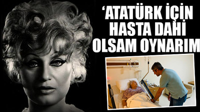 CHP'li Başkan'dan ünlü oyuncuya hasta ziyareti