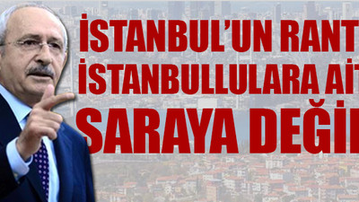 CHP Lideri'nden çarpıcı açıklamalar