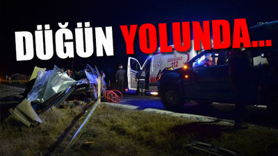 Çorum'da feci kaza: 4 ölü, 4 yaralı