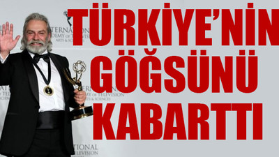 Dünya çapındaki büyük ödül Haluk Bilginer'e verildi