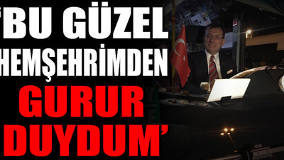 'Farkındalık' oluşturan minibüsçünün İmamoğlu hayali gerçek oldu!