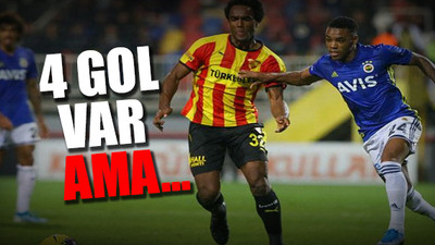 Göztepe, Fenerbahçe maçında gol düellosu