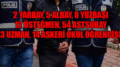 İzmir merkezli 44 ilde FETÖ operasyonu