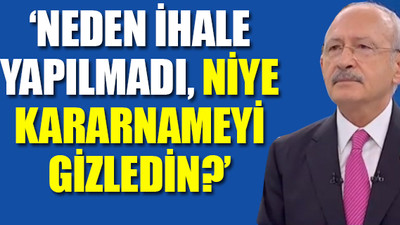 Kılıçdaroğlu'ndan Erdoğan'a zor Tank Palet Fabrikası soruları